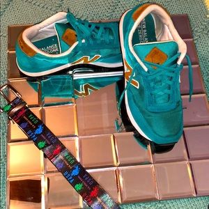 Polo Belt & Sneakers COMBO🔥 turquoise color
